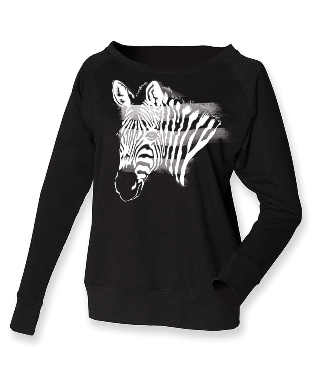 Zebra face jumper – ARTsy clothing